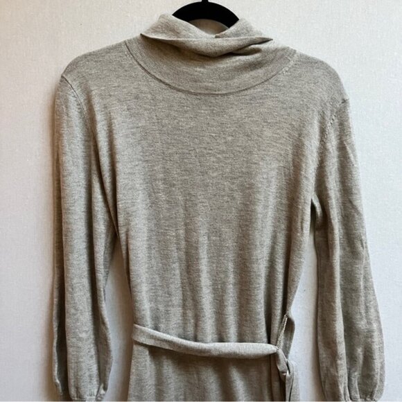Babaton Aritzia Ono wool blend turtleneck sweater belted Dress Sz XS - Picture 5 of 15